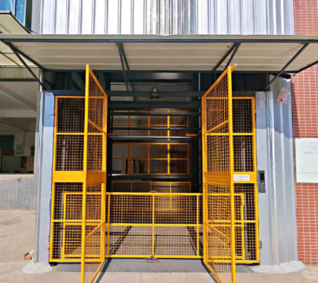 华安导轨式升降平台